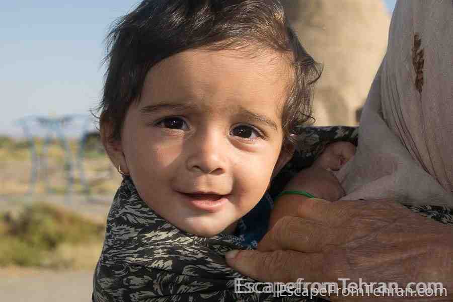 Child at the Village of Zafaraniyeh, near Sabzevar, Iran