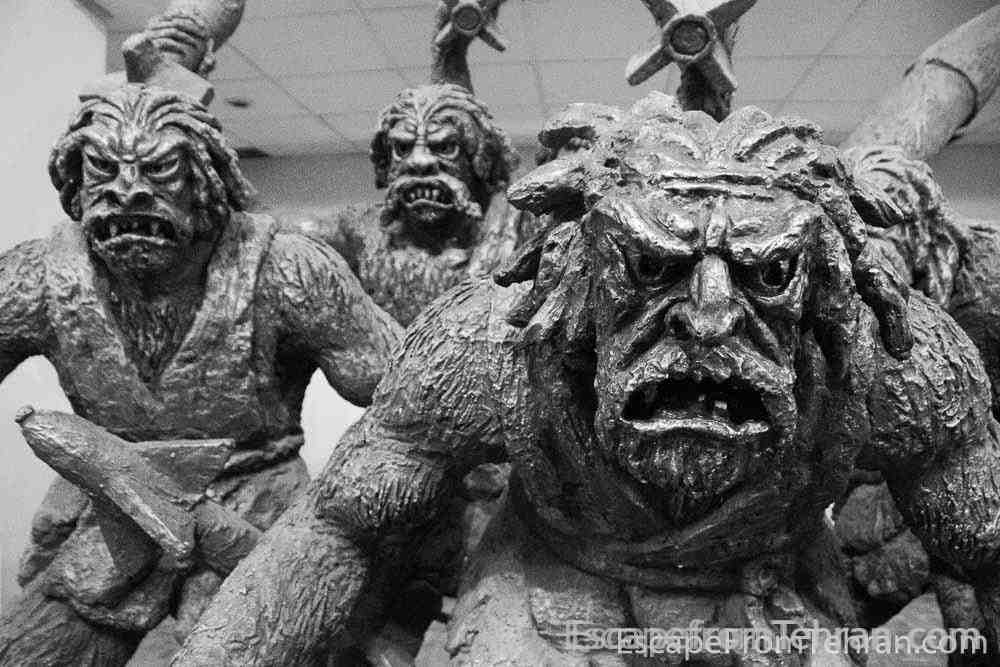 Sculptor Ahad Hosseini, Tabriz Museum, Tabriz, iran
