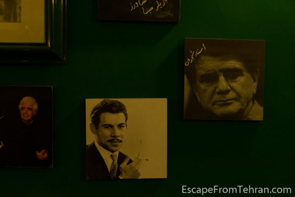Tehran's famed Naderi (NAW-deri) Cafe, established 1927, on Jomhouri Ave.