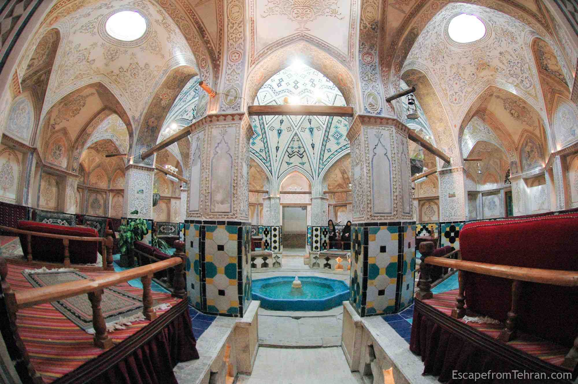 Sultan Amir Ahmad Bathhouse Kashan Iran Ali Torkzadeh Escapefromtehran